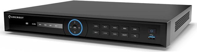 Amcrest NV2108-HS 4K 8CH NVR 4K Network Video Recorder, 8-Channels, No PoE Ports, Supports 8 X 8MP IP Cameras, Supports Up To 6TB HDD (Not Included)