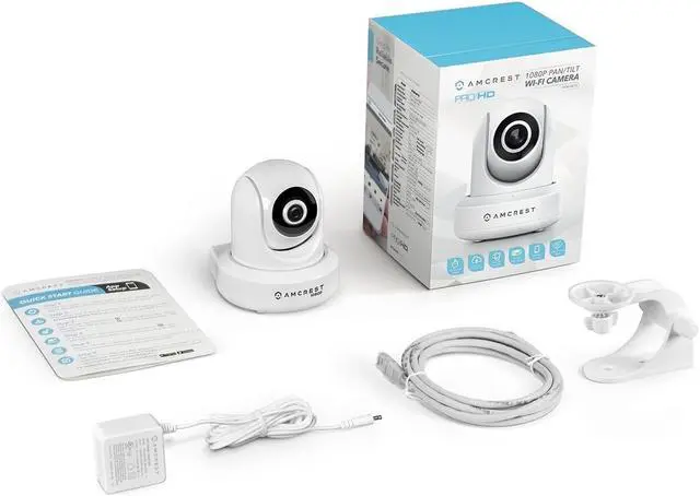 Alt view image 5 of 6 - Amcrest IP2M-841 ProHD 1080P (1920TVL) Wireless WiFi IP Camera, White