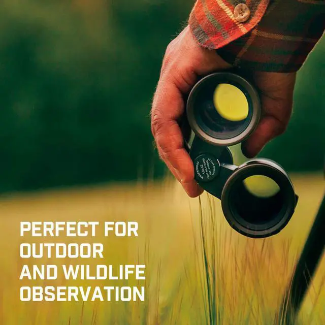 Alt view image 6 of 7 - Amcrest 10x42 Roof Prism Binoculars for Adults, HD Professional Binoculars for Bird Watching, Travel, Stargazing, Hunting, Concerts, Sports, BAK-4 Prisms, Smart Phone Adaptor for Photography