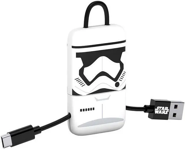 Main image of Star Wars TLJ StormTrooper KeyLine Micro USB Cable 22cm
