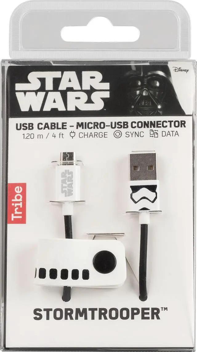 Alt view image 3 of 3 - Star Wars TFA StormTrooper Lightning Cable 120cm