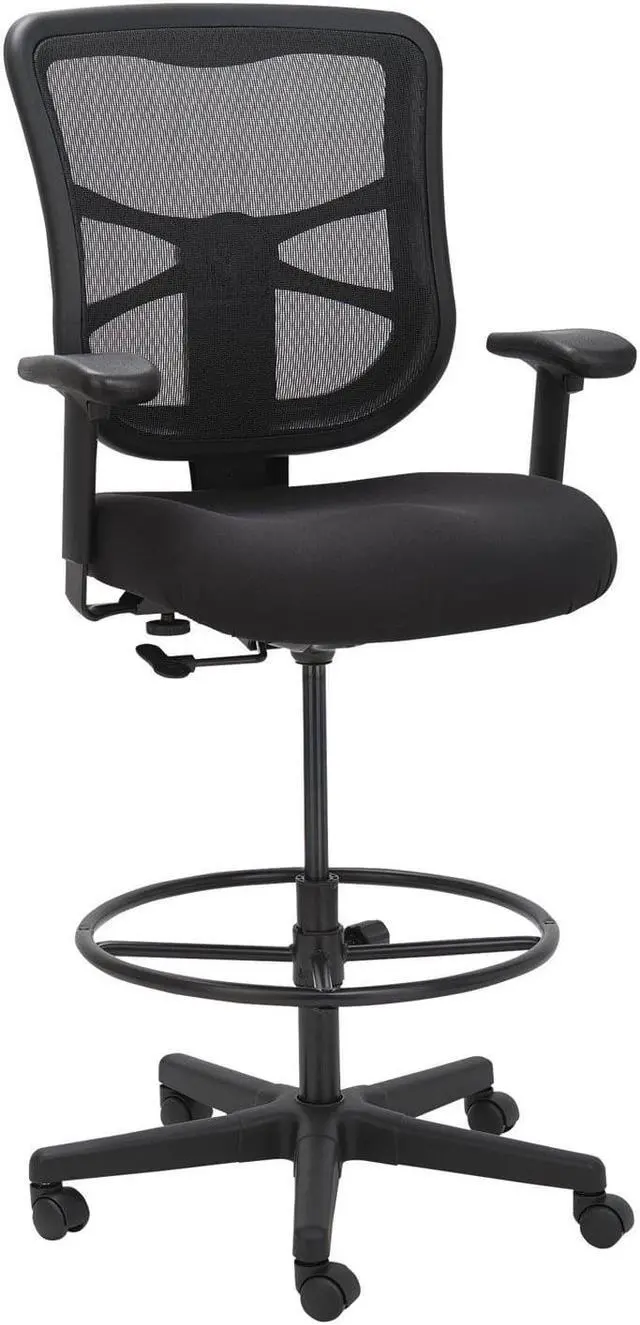 Alt view image 8 of 20 - Alera - EL4615 - Alera Elusion Series Mesh Stool, Black