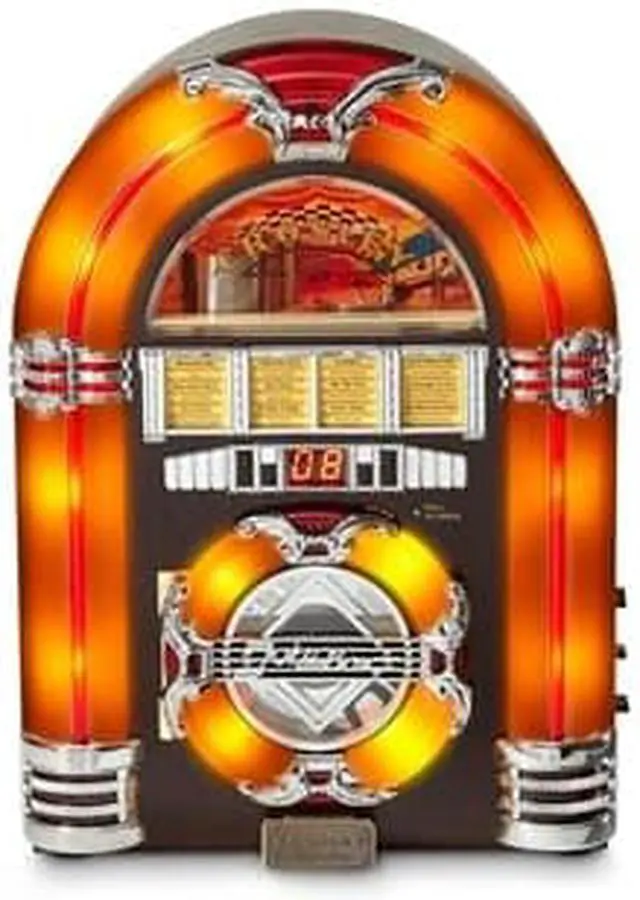 Alt view image 5 of 6 - Crosley CR11CD Jukebox CD Player