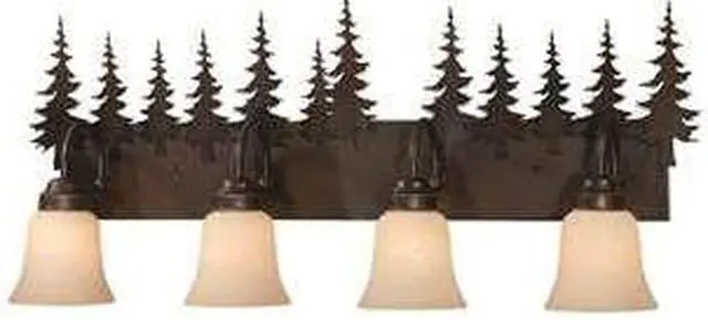 Main image of Vaxcel Yosemite 4L Vanity Burnished Bronze - VL55504BBZ