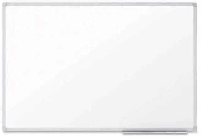 Main image of Mead Dry-erase Board w/Marker Tray, Aluminum - MEA85358
