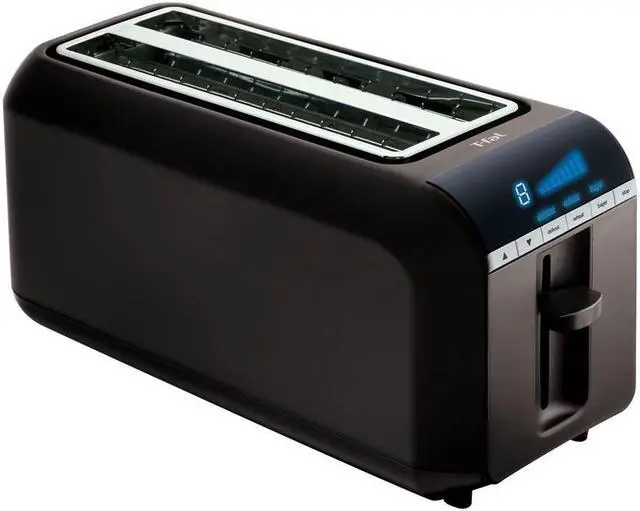 Alt view image 2 of 2 - T-Fal TL6802002 Black 4-Slice Digital Toaster