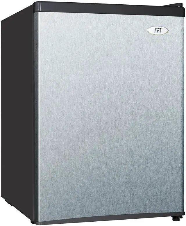 Alt view image 4 of 12 - SUNPENTOWN RF-244SS 2.4 cu.ft. Compact Refrigerator in Stainless Steel - Energy Star