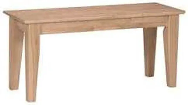 Main image of International Concepts BE-39 Shaker Style Bench