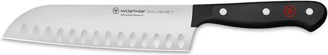 Main image of Wusthof Gourmet 7 Inch Hollow Edge Santoku Knife