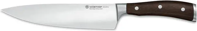 Main image of Wusthof Ikon Blackwood 8 Inch Chef's Knife