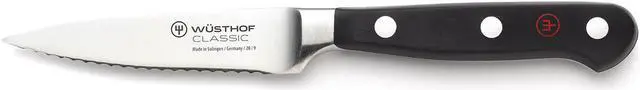 Main image of Wusthof Classic 3 1/2 Inch Scalloped Serrated Paring Knife