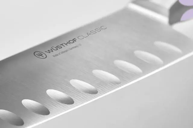 Alt view image 2 of 5 - Wusthof Classic 7-Inch Santoku Knife, Purple Yam