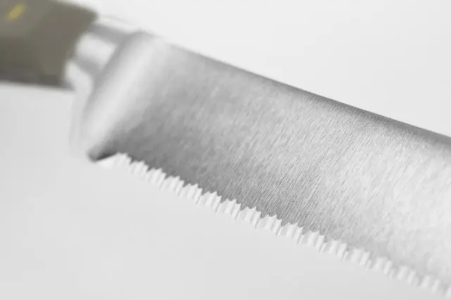 Alt view image 2 of 5 - Wusthof Classic 9-Inch Double Serrated Bread Knife, Velvet Oyster