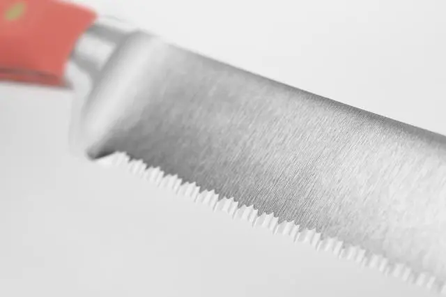 Alt view image 2 of 5 - Wusthof Classic 9-Inch Double Serrated Bread Knife, Coral Peach