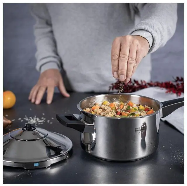 Alt view image 9 of 11 - Kuhn Rikon Duromatic Saucepan 3.5 Qt