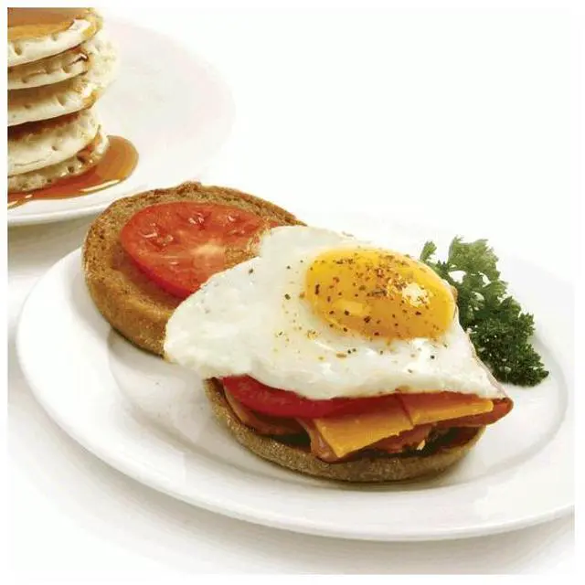Alt view image 3 of 5 - Norpro 4-Inch Nonstick Heart Shaped Pancake and Egg Rings, Set of 2, Black