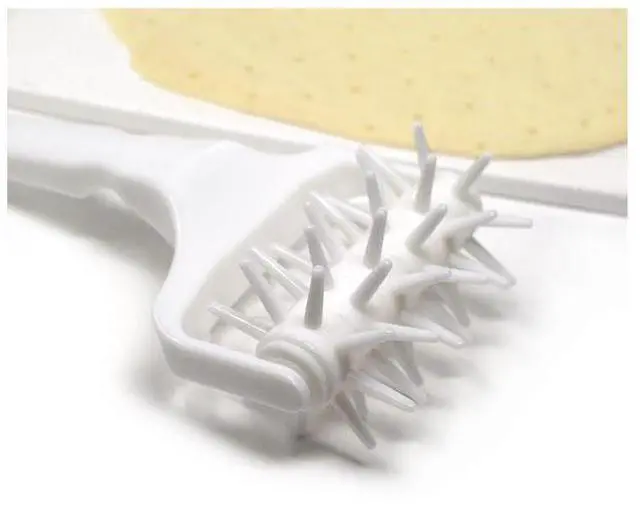 Alt view image 2 of 5 - Norpro Dough Docker for Pastry or Pizza Dough, White