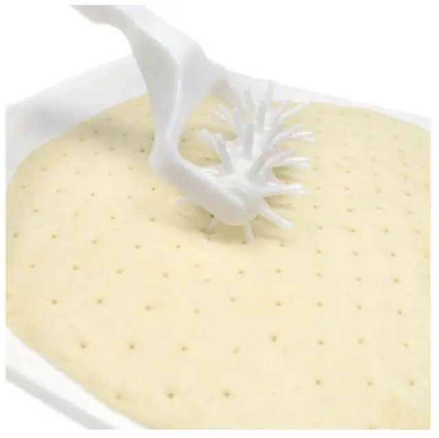 Alt view image 4 of 5 - Norpro Dough Docker for Pastry or Pizza Dough, White