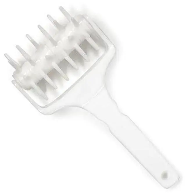 Alt view image 3 of 5 - Norpro Dough Docker for Pastry or Pizza Dough, White