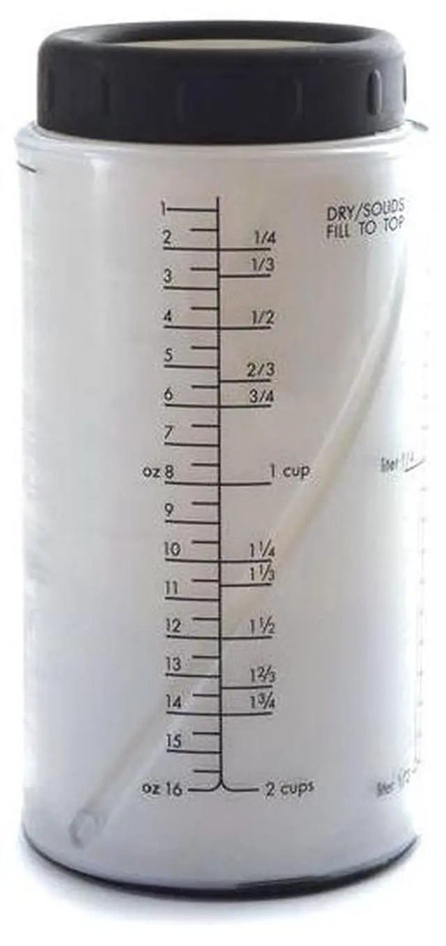 Main image of Norpro 2 Cup Adjustable Measuring Cup, White