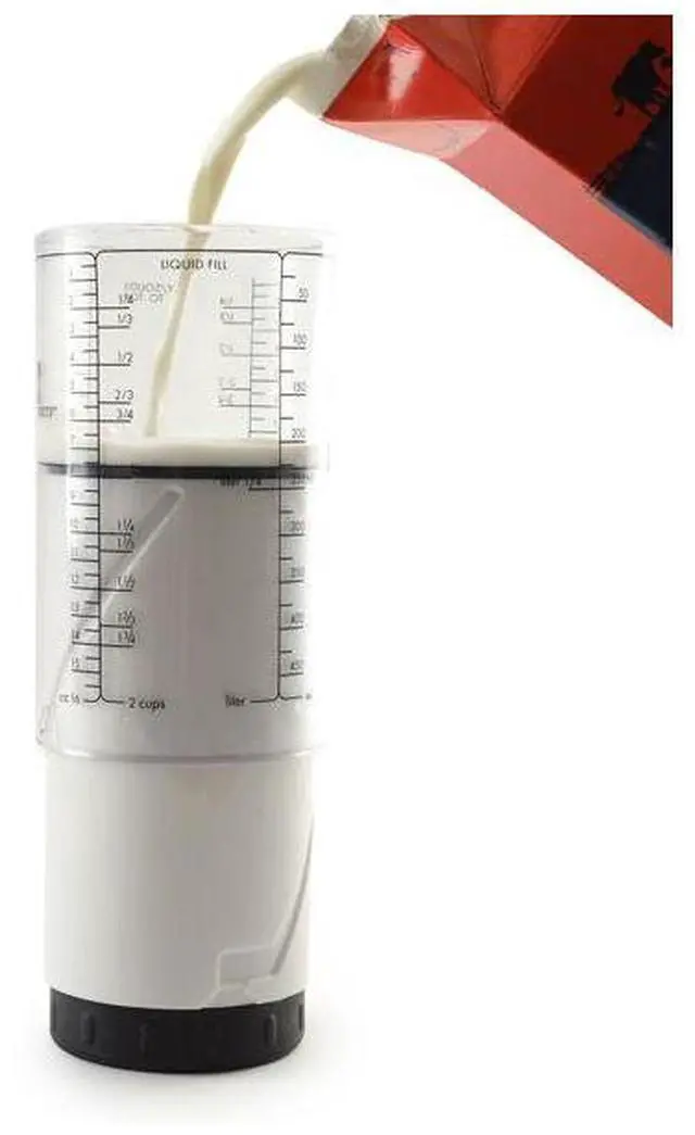 Alt view image 3 of 5 - Norpro 2 Cup Adjustable Measuring Cup, White
