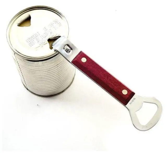 Alt view image 6 of 6 - Norpro, Brown Can Punch Bottle Opener