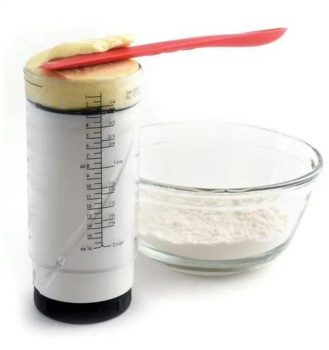 Alt view image 5 of 5 - Norpro 2 Cup Adjustable Measuring Cup, White