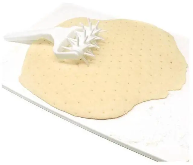 Alt view image 5 of 5 - Norpro Dough Docker for Pastry or Pizza Dough, White