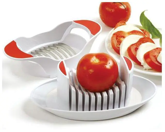Alt view image 3 of 4 - Norpro Tomato and Soft Cheese Slicer, Great for Bruschetta