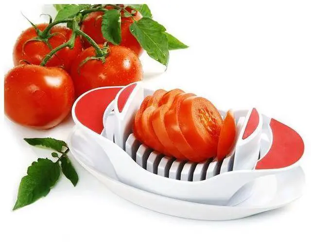 Alt view image 4 of 4 - Norpro Tomato and Soft Cheese Slicer, Great for Bruschetta