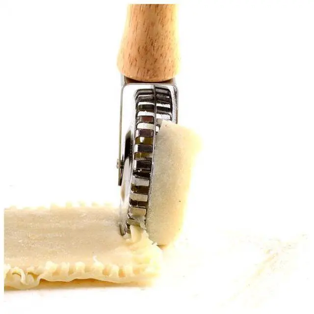 Alt view image 3 of 4 - Norpro Stainless Steel Pastry and Pasta Crimper, Cutter, and Sealer, Silver