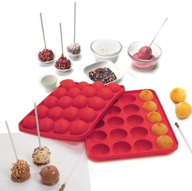 Alt view image 6 of 8 - Silicon Cake Pop Pan By Norpro