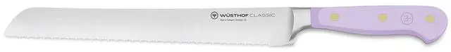 Main image of Wusthof Classic 9-Inch Double Serrated Bread Knife, Purple Yam