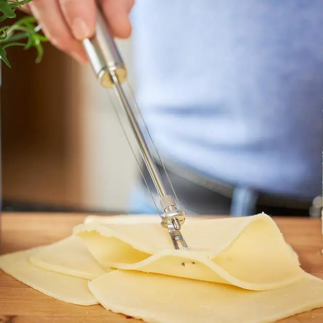 Alt view image 5 of 5 - Rosle Stainless Steel Wire Cheese Slicer, 9.8-Inch