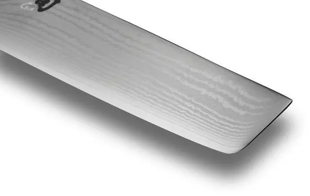 Alt view image 12 of 15 - Shun 6.5-in. Classic Nakiri Vegetable Knife