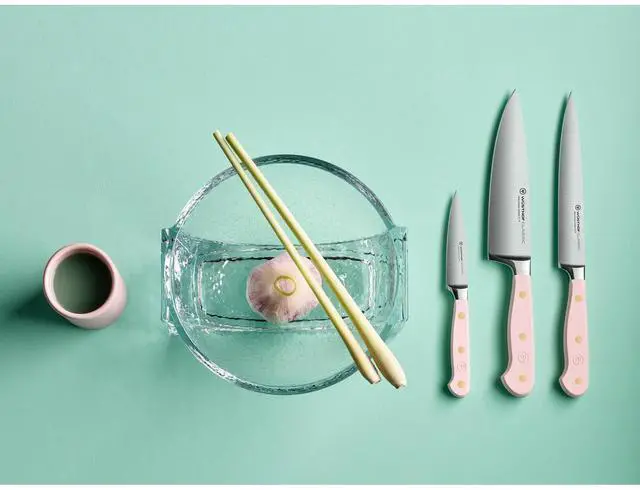 Alt view image 5 of 5 - Wusthof Classic 6-Inch Chef's Knife, Pink Sea Salt