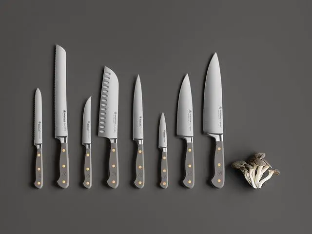 Alt view image 6 of 6 - Wusthof Classic 8-Inch Chef's Knife, Velvet Oyster