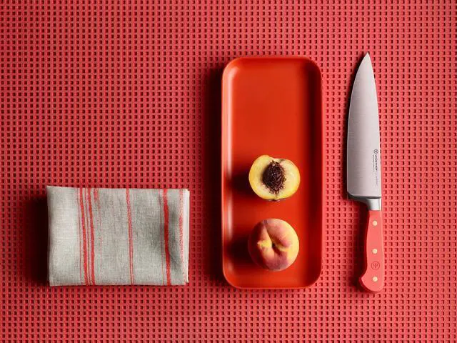 Alt view image 5 of 6 - Wusthof Classic 8-Inch Chef's Knife, Coral Peach