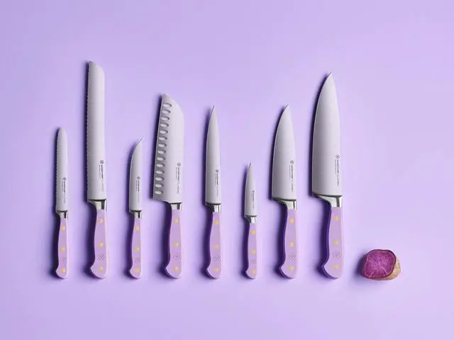 Alt view image 6 of 6 - Wusthof Classic 8-Inch Chef's Knife, Purple Yam