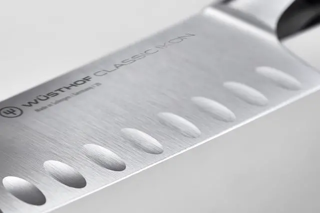 Alt view image 4 of 6 - Wusthof Classic Ikon 7 Inch Santoku Knife