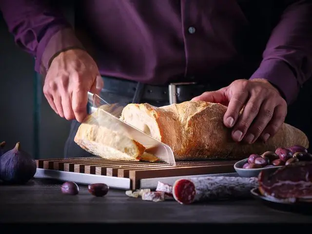Alt view image 5 of 6 - Wusthof Classic Ikon 8 inch Bread Knife