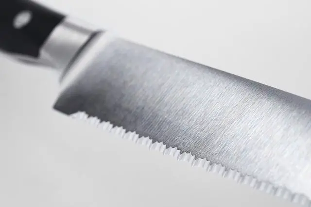 Alt view image 3 of 7 - Wusthof Classic Ikon 9 Inch Double Serrated Bread Knife