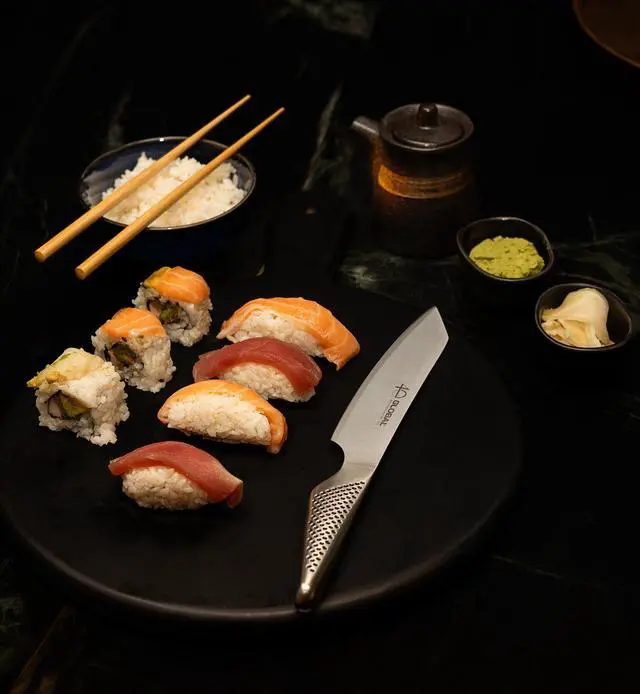 Alt view image 5 of 6 - Global 40th Anniversary 6" Kiritsuke Utility Knife