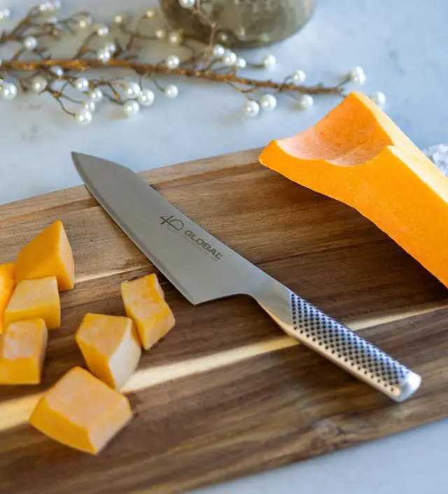 Alt view image 3 of 4 - Global 40th Anniversary 7" Asian Chef Knife