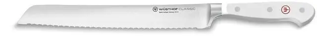 Main image of Wusthof Classic White 9 Inch Double Serrated Bread Knife