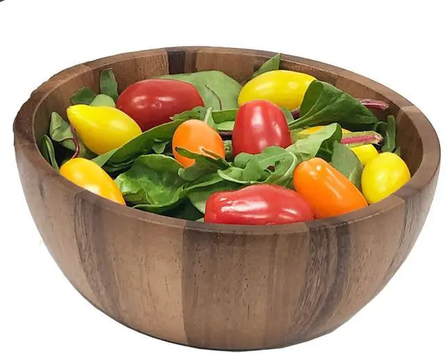 Alt view image 2 of 3 - Frieling Acacia Wood Tulip Bowl, Small 2.5-Inch x 6.5-Inch Diameter