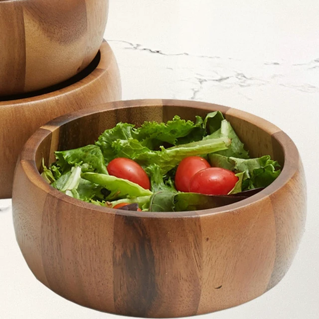 Alt view image 3 of 4 - Frieling Acacia Wood Calabash Bowl, Small 2.5-Inch x 7-Inch Diameter