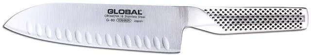 Main image of Global 7-Inch Hollow Ground Santoku Knife