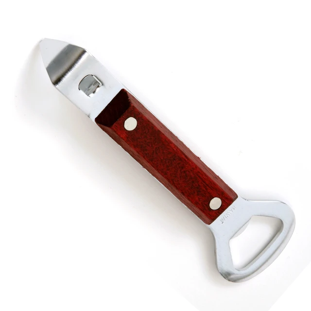 Alt view image 3 of 8 - Norpro, Brown Can Punch Bottle Opener