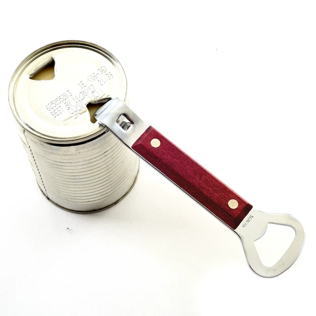 Alt view image 7 of 8 - Norpro, Brown Can Punch Bottle Opener